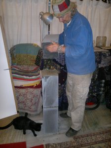 breeze block maquette