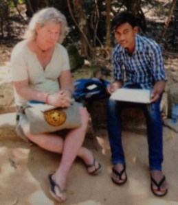 Line artist and Robin