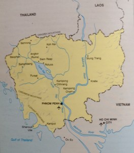 Map of Cambodia