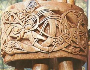 close-up of the band