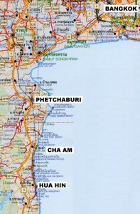 Cha'am map